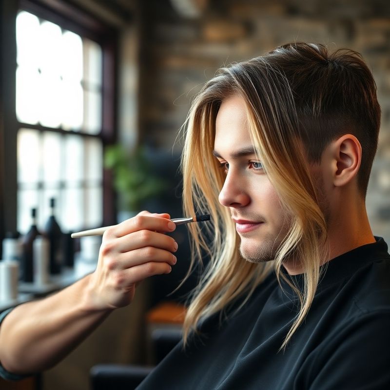 Luca Ferreira, balayage specialist at Betacvivid